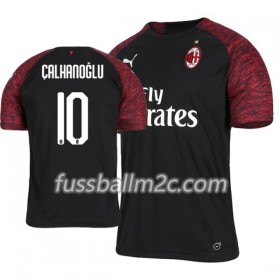 Fußballtrikots AC Mailand Hakan Calhanoglu 10 Ausweich Trikotsatz 2018-2019